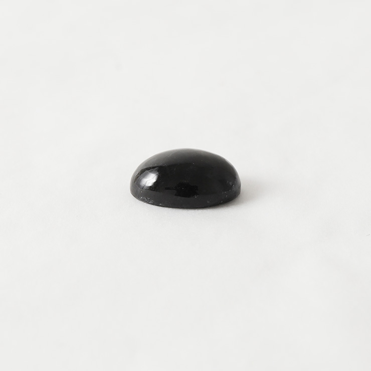 【一点もの】ルース 糸魚川翡翠 黒 11mm