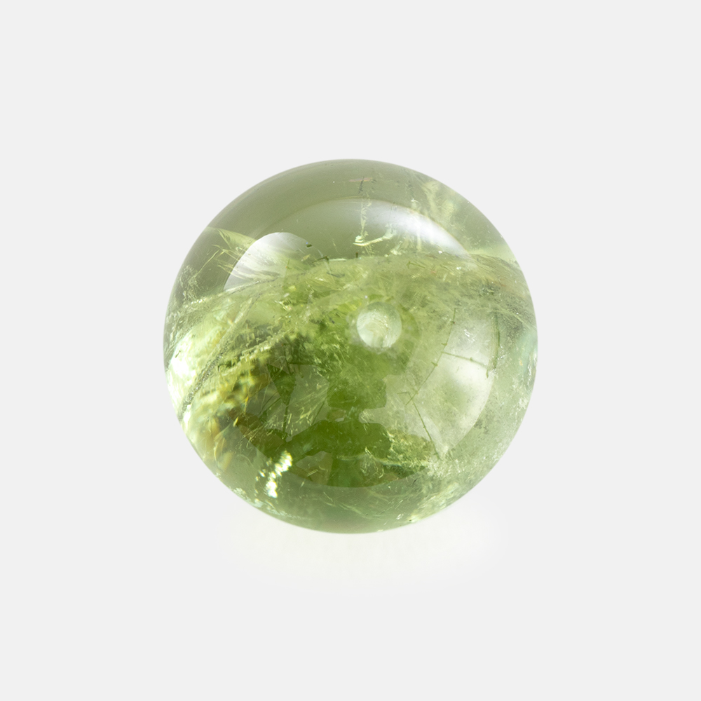 最高品質の透明感【一点もの】トルマリン（グリーン）10mm