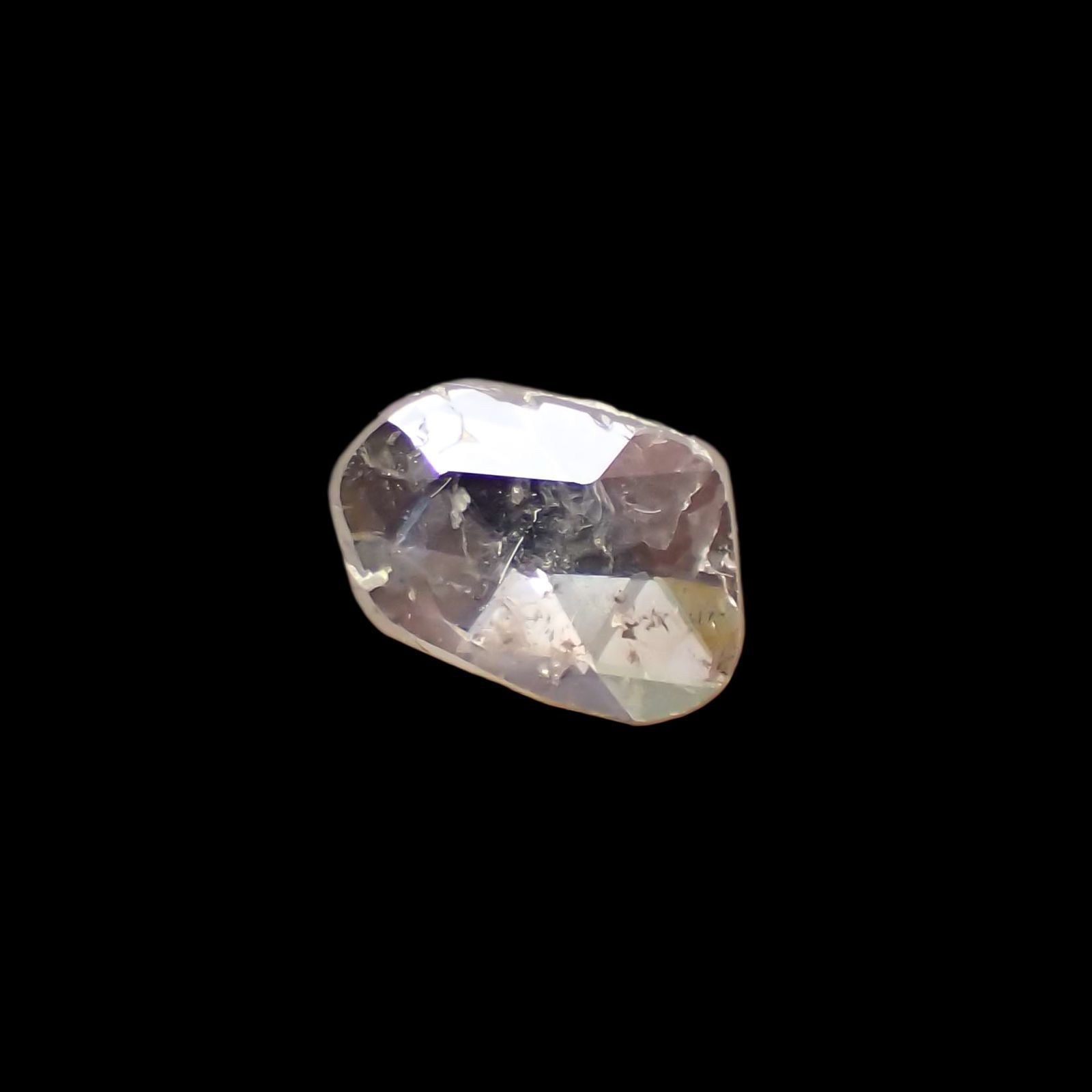 ローズカット　ダイヤモンド（宝石名ダイアモンド） 0.467ct ソ付7.4x5.0mm前後