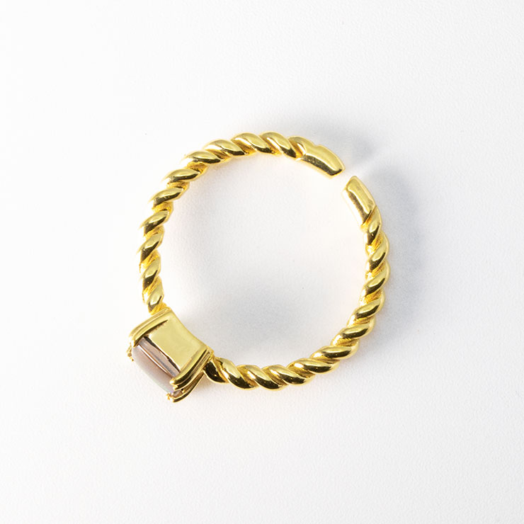 【一点もの】アンモライト リング