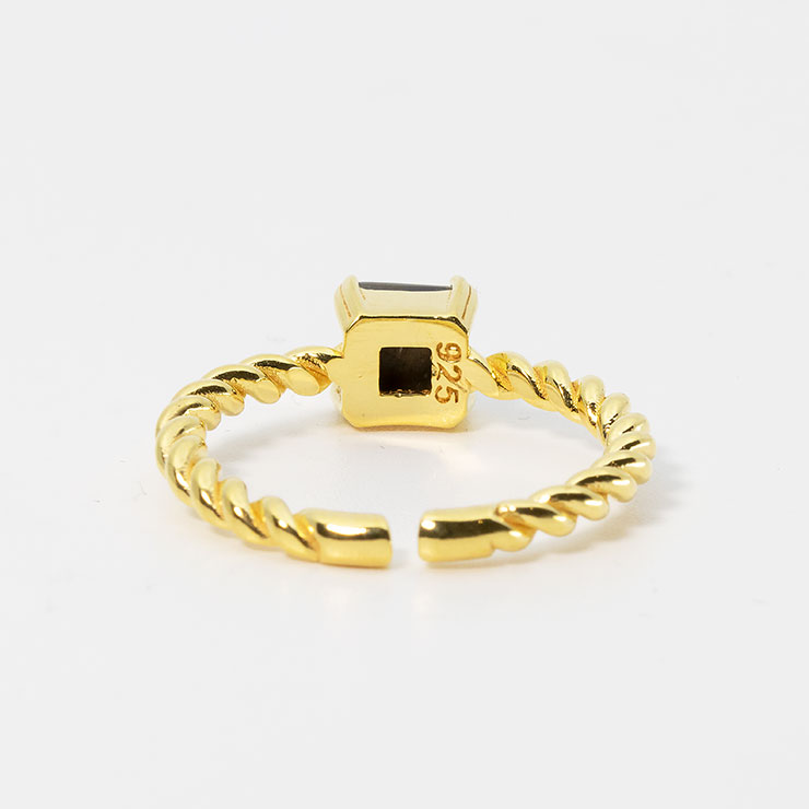 【一点もの】アンモライト リング