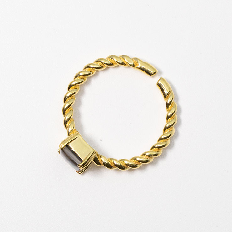 【一点もの】アンモライト リング