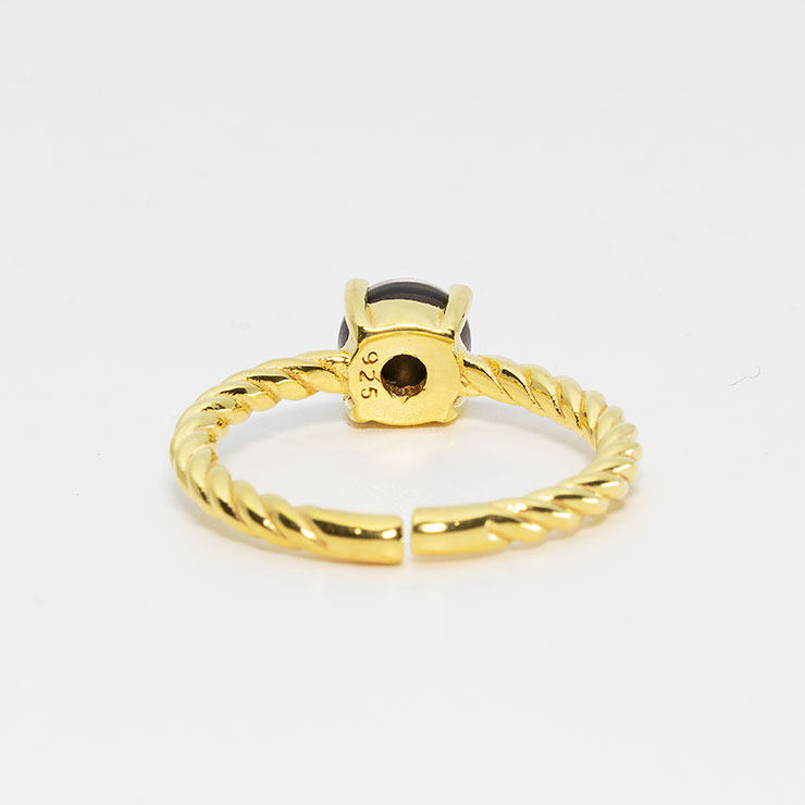 【一点もの】アンモライト リング