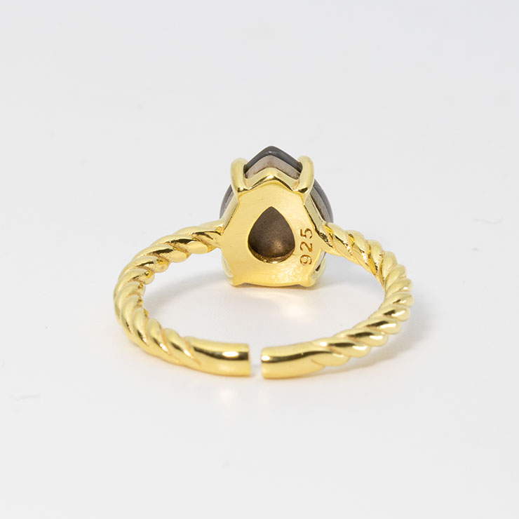 【一点もの】アンモライト リング