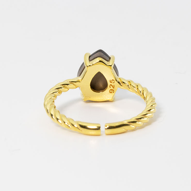 【一点もの】アンモライト リング