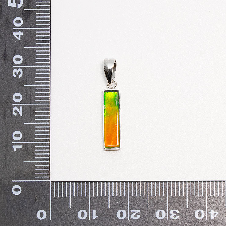 【一点もの】アンモライト シルバーペンダントトップ