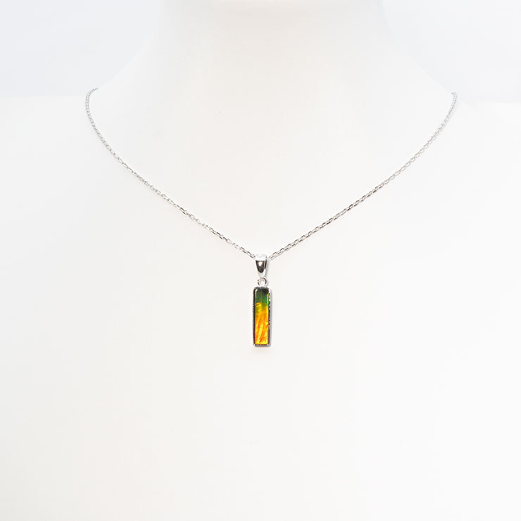 【一点もの】アンモライト シルバーペンダントトップ