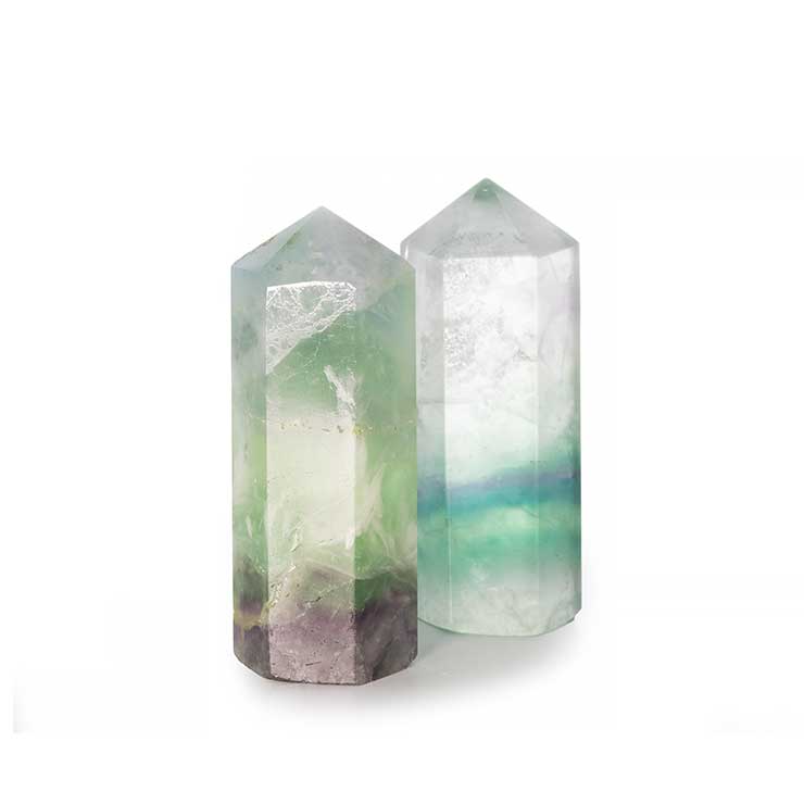 【天然石ポイント】レインボーフローライト(クリア)