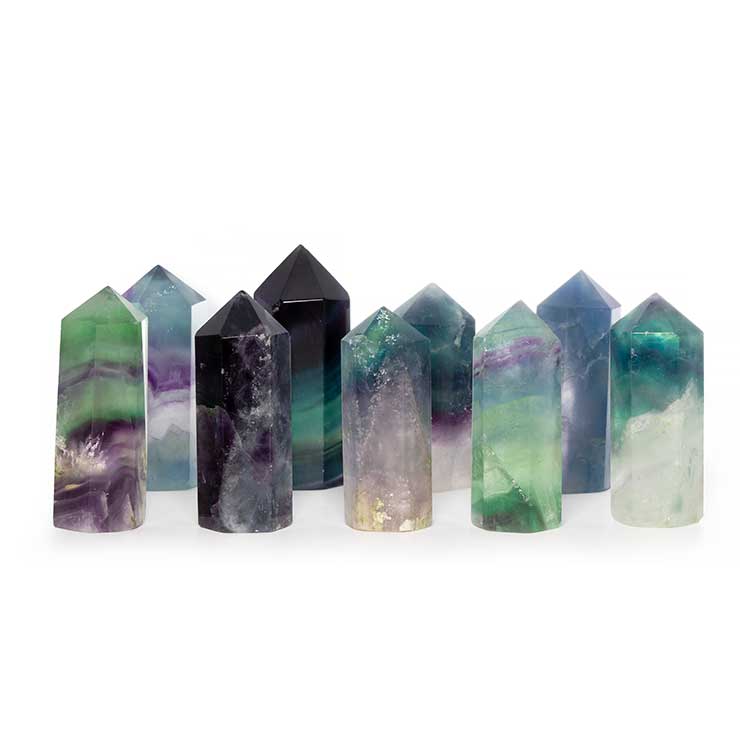 【天然石ポイント】レインボーフローライト