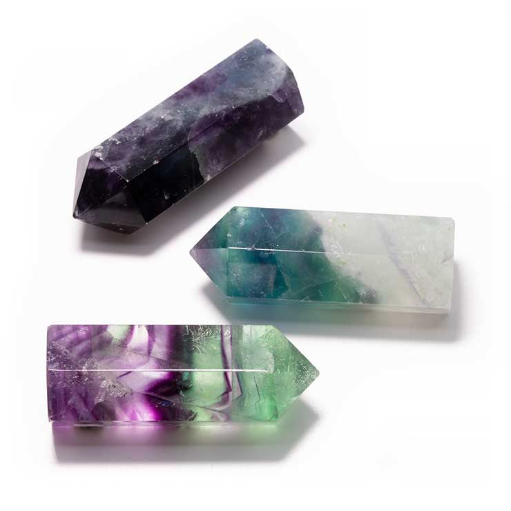 【天然石ポイント】レインボーフローライト