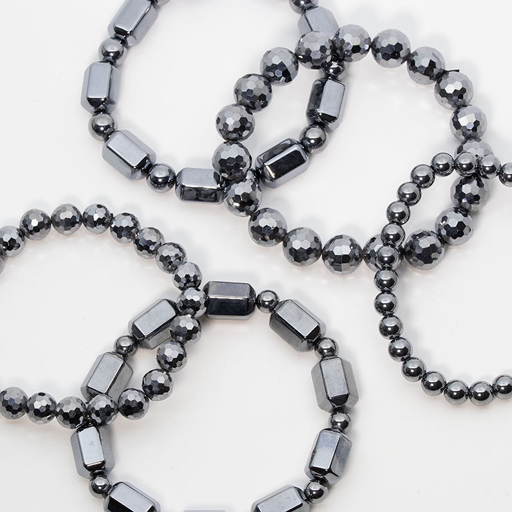 【石の日限定1,400円】石との偶然を楽しむ ～パスクルお楽しみブレスレット～（シルバー）