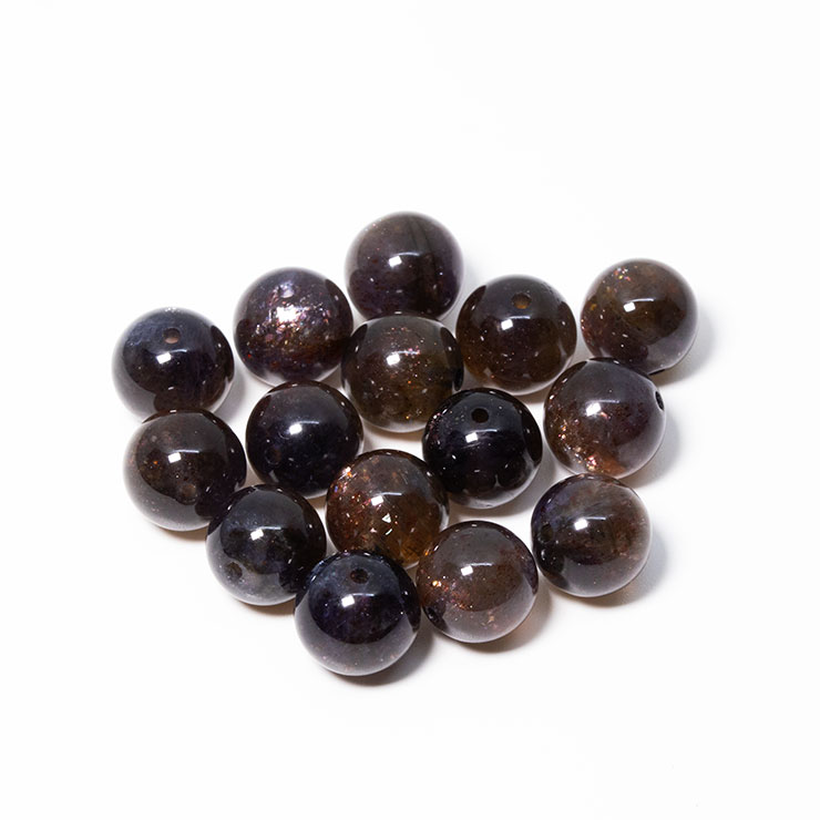 【粒売り/バラ売り】アイオライトサンストーン（アベンチュリン・アイオライト） 8mm