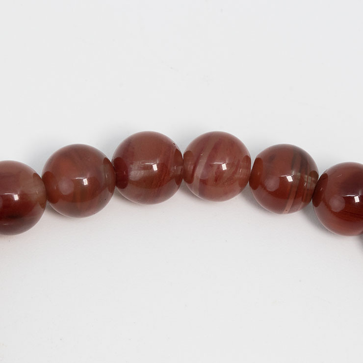 【一点もの】アンデシン7mm シンプルブレスレット【鑑別書付き】