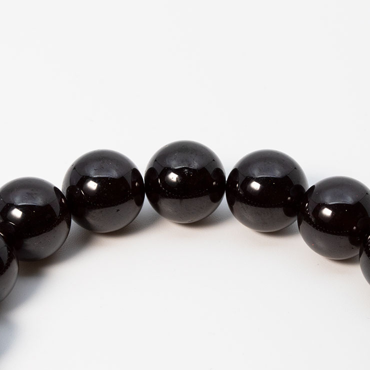 【一点もの】ガーネット11mm シンプルブレスレット