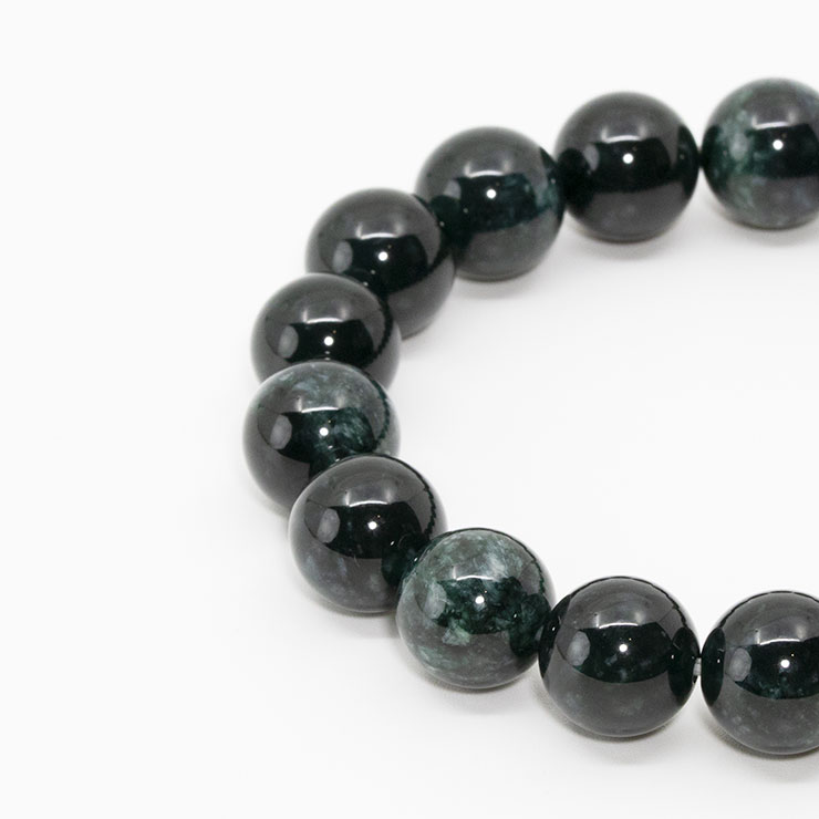 【一点もの】グアテマラ産翡翠 11mm シンプルブレスレット