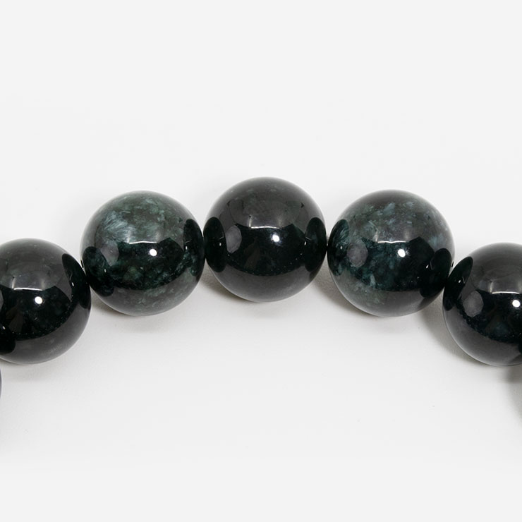 【一点もの】グアテマラ産翡翠 11mm シンプルブレスレット