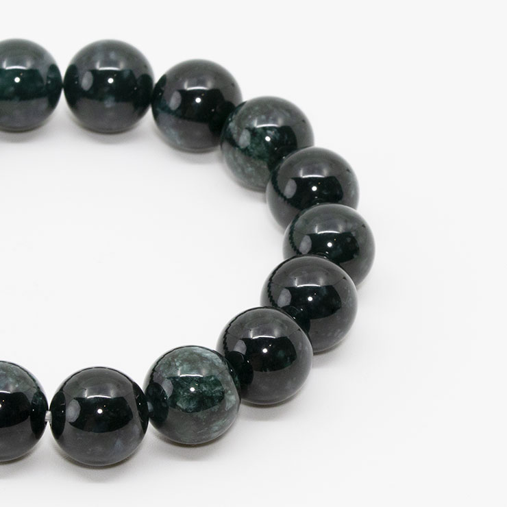 【一点もの】グアテマラ産翡翠 11mm シンプルブレスレット