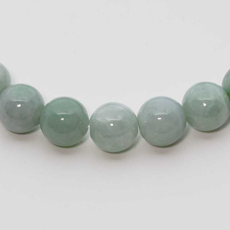 【一点もの】糸魚川翡翠8mm シンプルブレスレット【鑑別書付き】