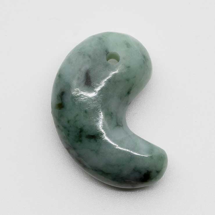 【一点もの】勾玉 糸魚川翡翠31mm【鑑別書付き】