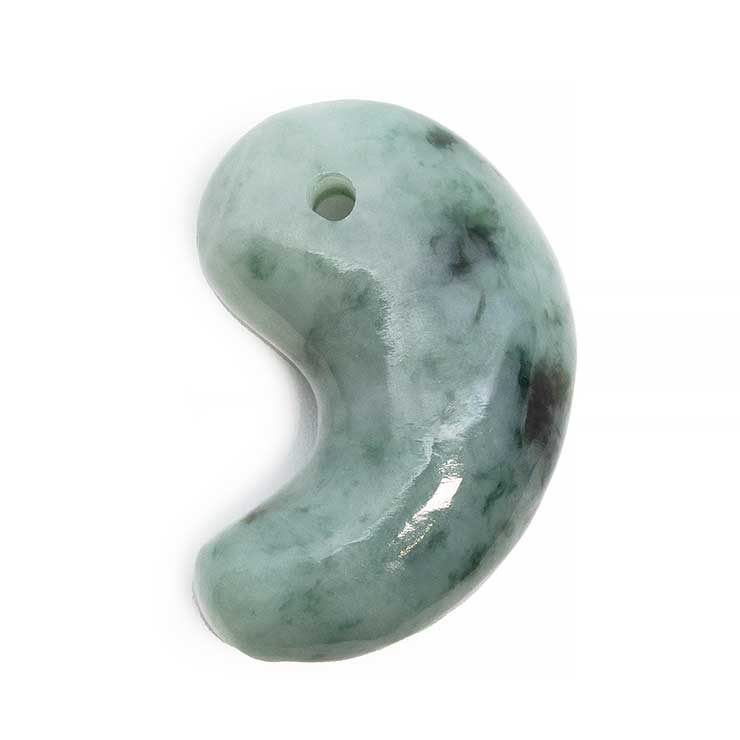 【一点もの】勾玉 糸魚川翡翠31mm【鑑別書付き】