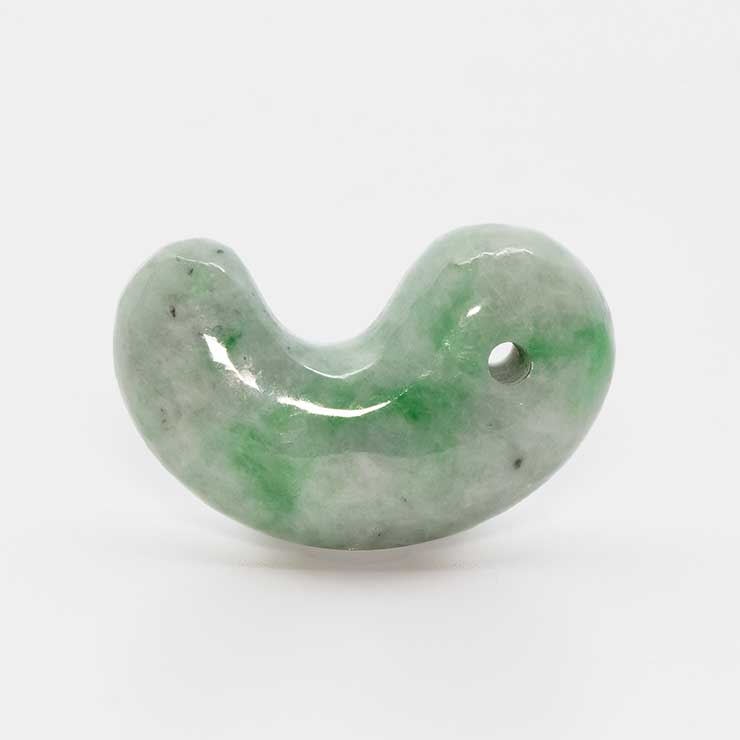 【一点もの】勾玉 糸魚川翡翠32mm【鑑別書付き】
