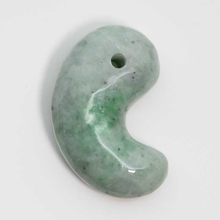 【一点もの】勾玉 糸魚川翡翠32mm【鑑別書付き】