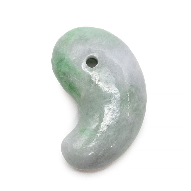 【一点もの】勾玉 糸魚川翡翠 30mm