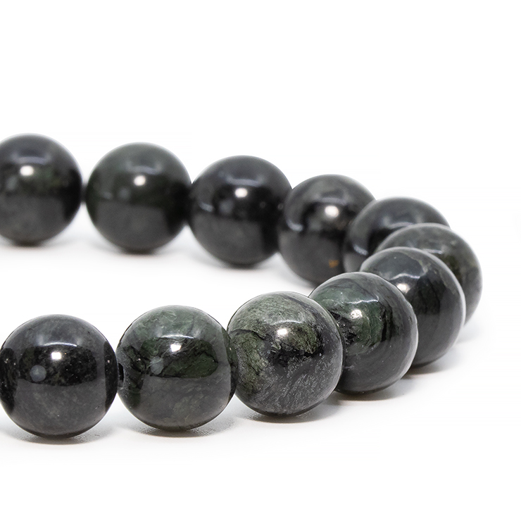【一点もの】神居古潭石10mm シンプルブレスレット