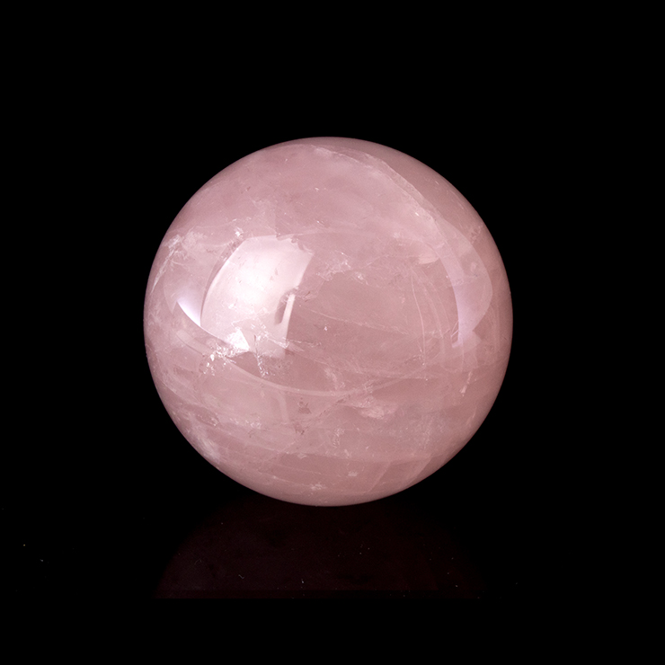 【一点もの】マダガスカル産 スターローズクォーツ スフィア
