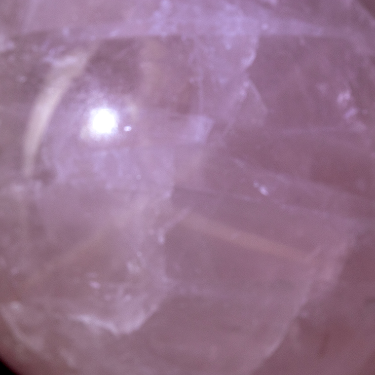 【一点もの】マダガスカル産 スターローズクォーツ スフィア