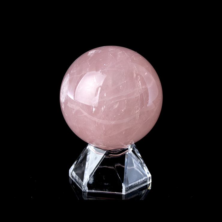 【一点もの】マダガスカル産 スターローズクォーツ スフィア