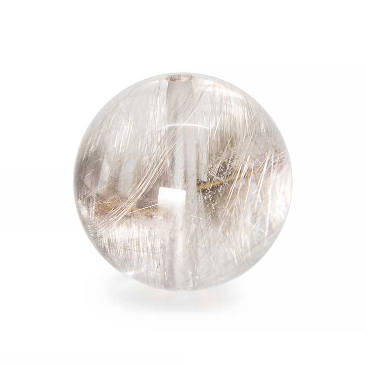 【一点もの】プラチナルチルクォーツ12mm