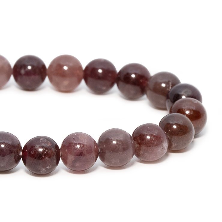 【一点もの】マルチカラースピネル9mm シンプルブレスレット