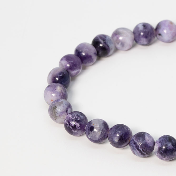 【一点もの】ティファニーストーン6mm シンプルブレスレット