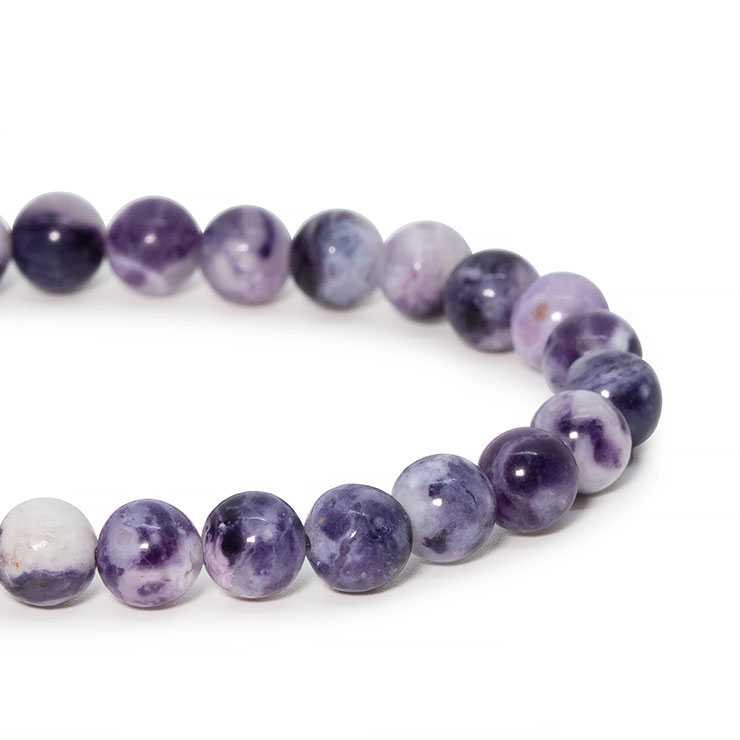 【一点もの】ティファニーストーン6mm シンプルブレスレット