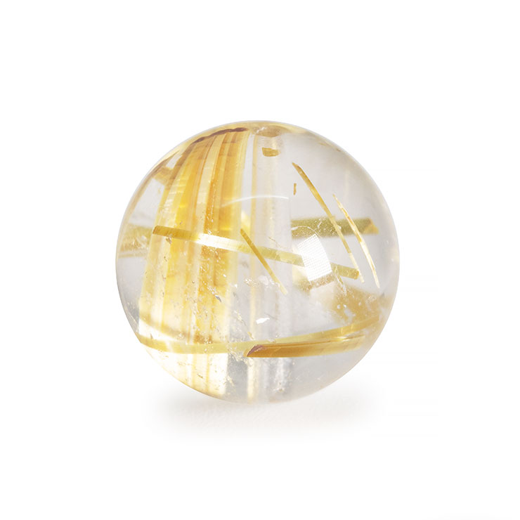 【一点もの】タイチンルチルクォーツ 12mm