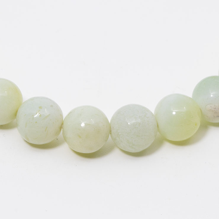 緑桜瑪瑙 シンプルブレスレット