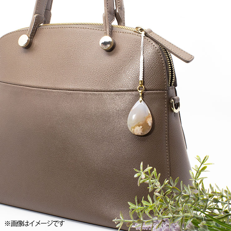 【一点もの】桜瑪瑙 ストラップ 桜満開【ペンダントオプション可】