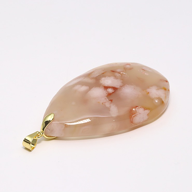【一点もの】桜瑪瑙 ペンダントトップ