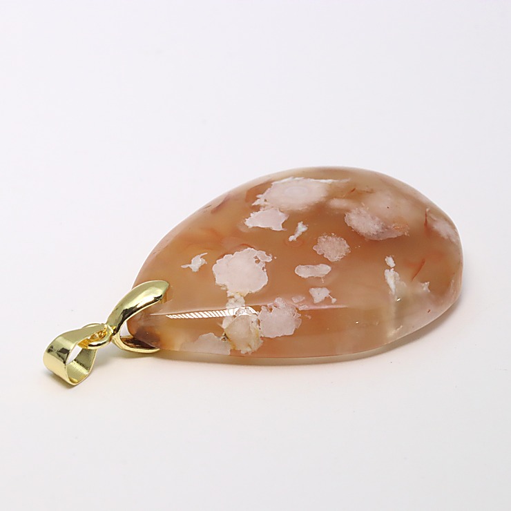 【一点もの】桜瑪瑙 ペンダントトップ