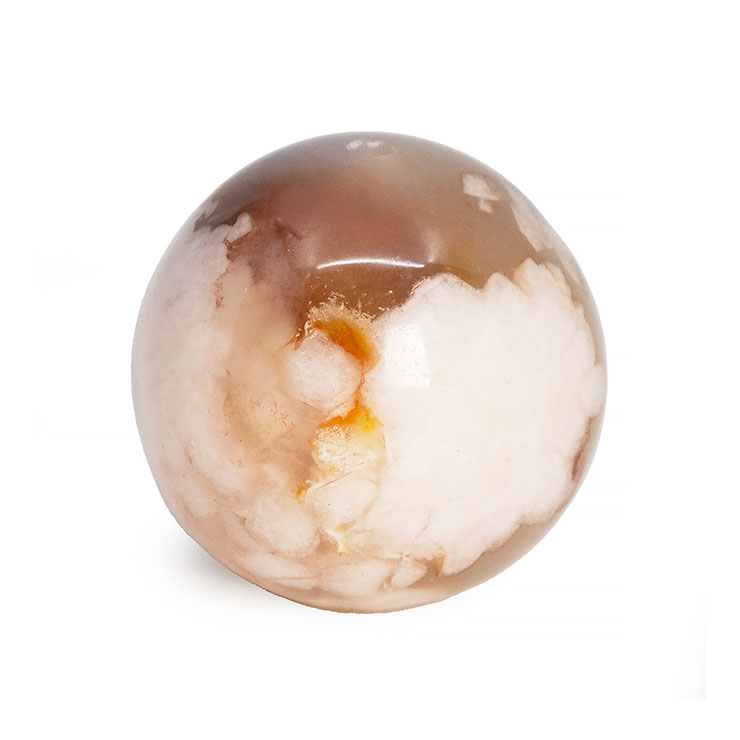 【一点もの】桜瑪瑙ビーズ 15mm