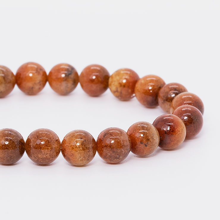 【一点もの】ガーデンクォーツ8mm シンプルブレスレット