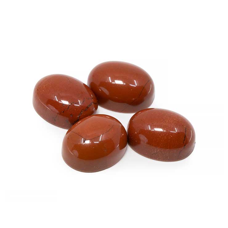 ルース カボション レッドジャスパー 8×10mm