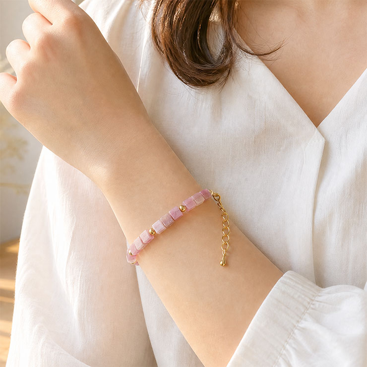 【fine】シリシャスシスト キューブカット ブレスレット