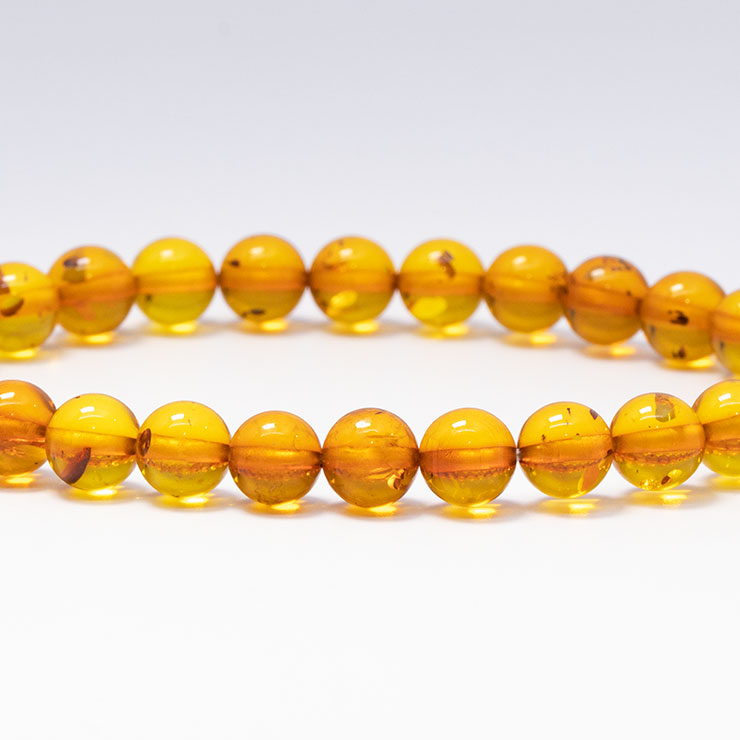 バルティックアンバー7mm ブレスレット