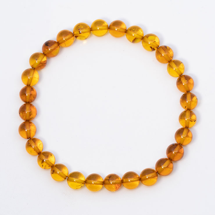 バルティックアンバー7mm ブレスレット